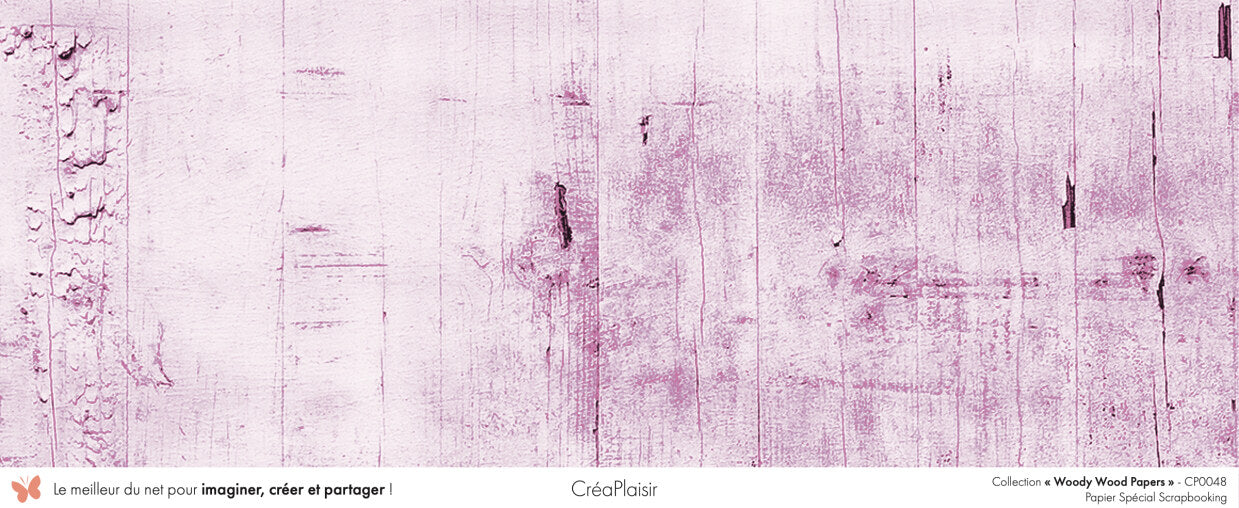 Set papiers Woody Wood Papers - 6 papiers 30,5x31,5 cm + 6 papiers 12x30,5cm