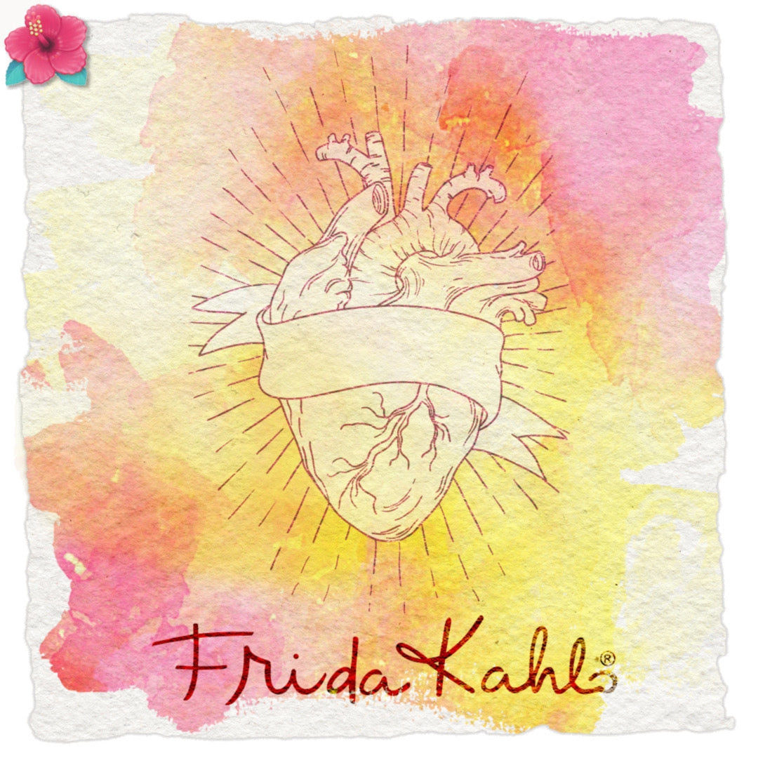 Tampon transparent "Mon Coeur" Frida Kahlo®