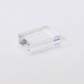 Bloc acrylique pour tampon clear - Petit 5x3.5cm - BAC-0003