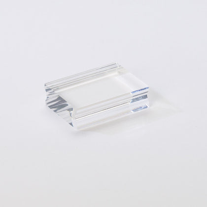Bloc acrylique pour tampon clear - Petit 5x3.5cm - BAC-0003