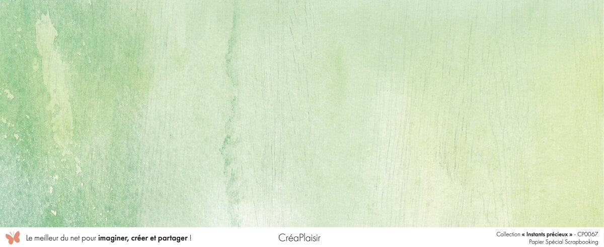 Set 12 papiers Instants précieux - 12 papiers : 6 papiers 30,5x31,5 cm + 6 papiers 12x30,5cm