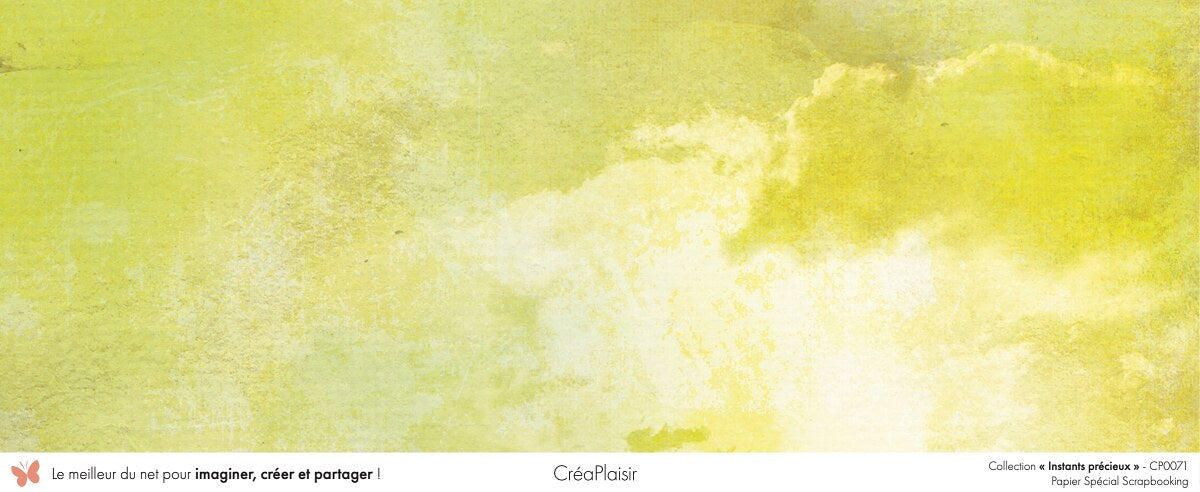 Set 12 papiers Instants précieux - 12 papiers : 6 papiers 30,5x31,5 cm + 6 papiers 12x30,5cm