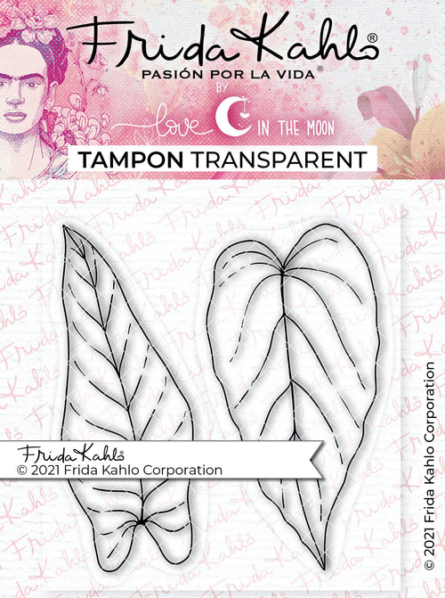 2 tampons transparents "Feuilles tropicales - 2" Frida Kahlo®