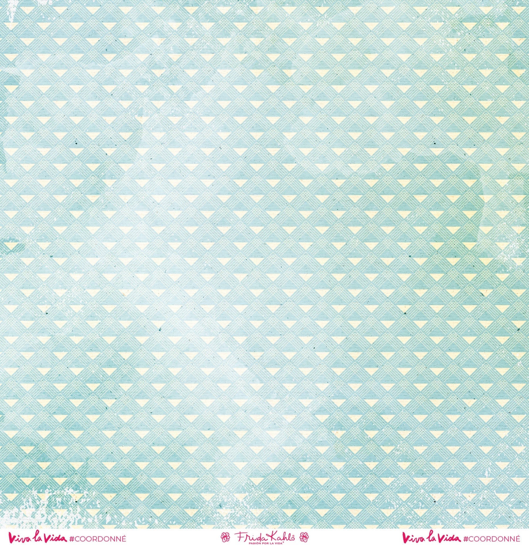 Set de 12 papiers collection Frida Kahlo® coordonnés Viva la Vida -scrapbooking