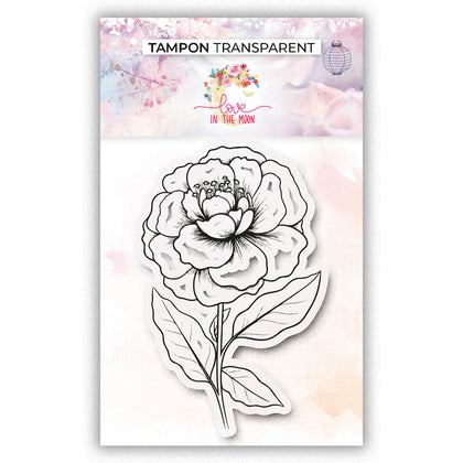 Tampon - Shabby - Rose romantique