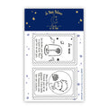 2 tampons transparents "la rose" - Le Petit Prince