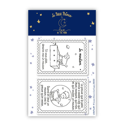 2 tampons transparents 