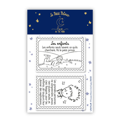 2 tampons transparents 