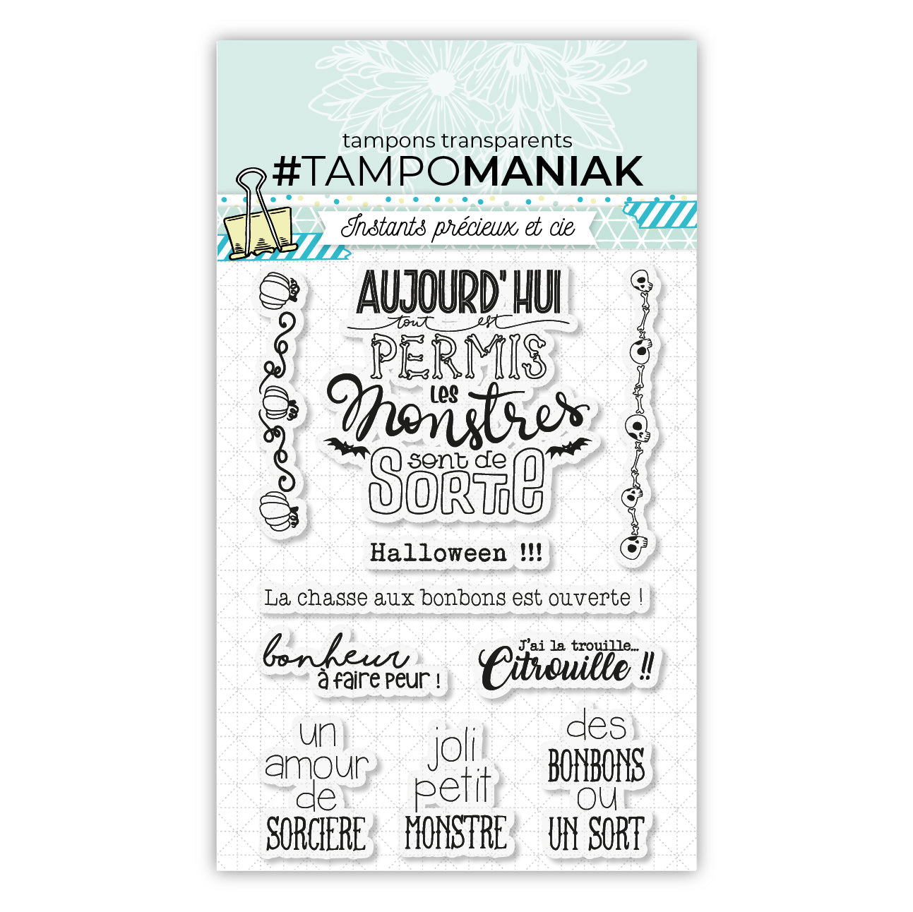 Tampon halloween - 10x15cm