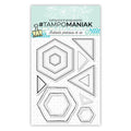 Tampon hexagones - 10x15cm