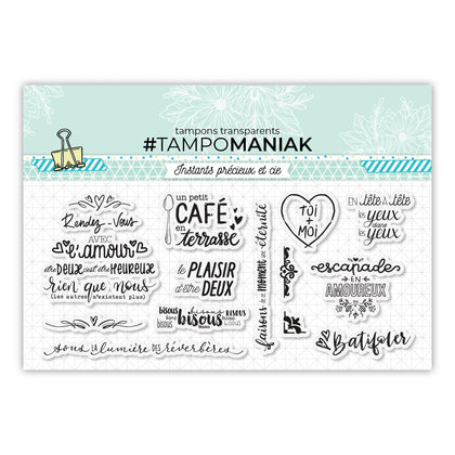 Tampon escapade en amoureux - 10x21cm