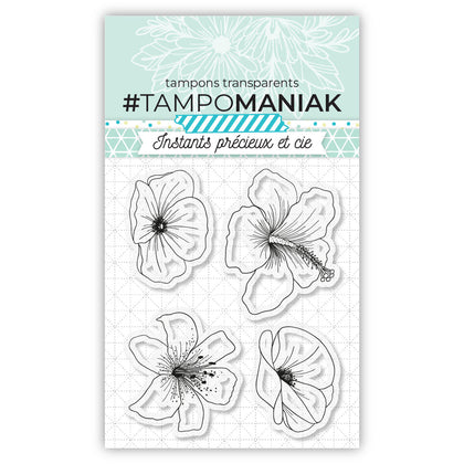 Tampon corolles - 10x8cm