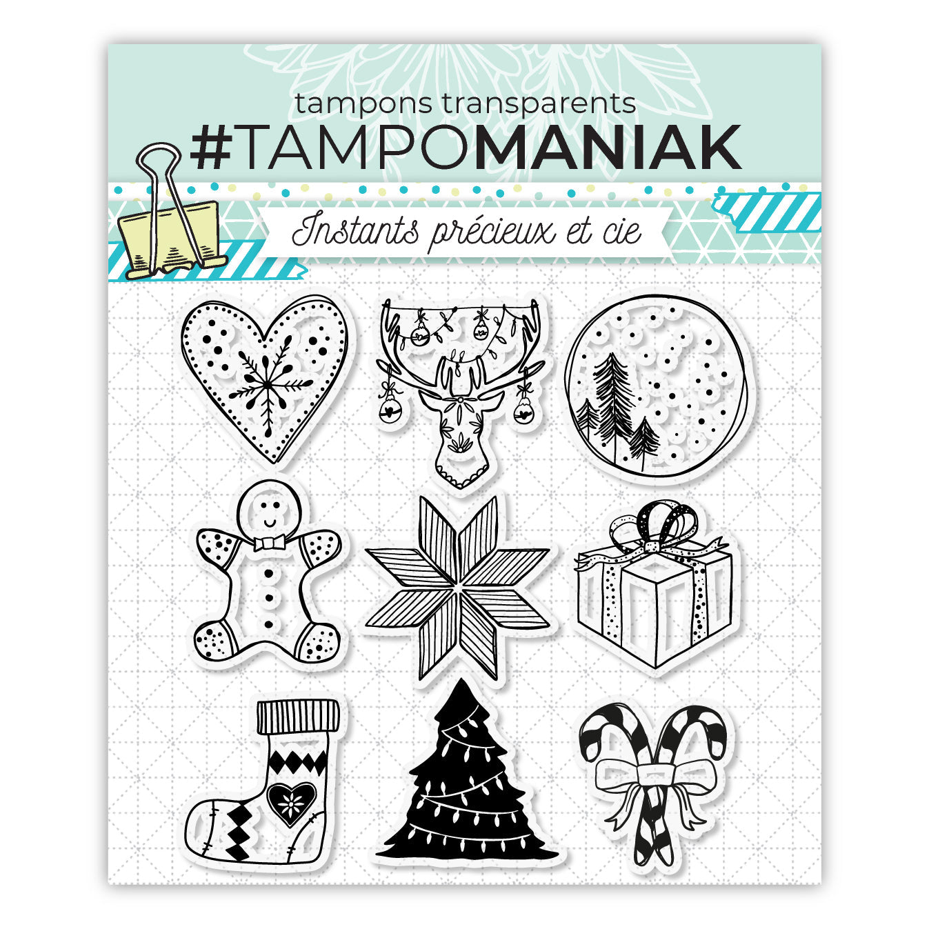 Tampon traditions de noël