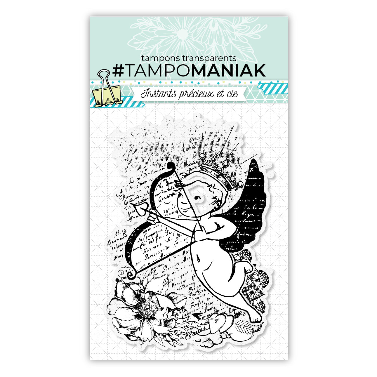 Tampon clear cupidon - 10x15cm