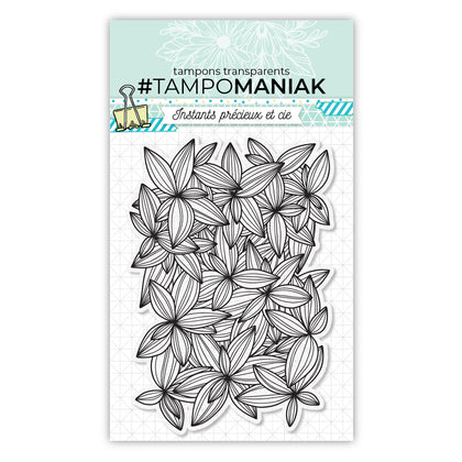 Tampon feuilles - 10x15cm