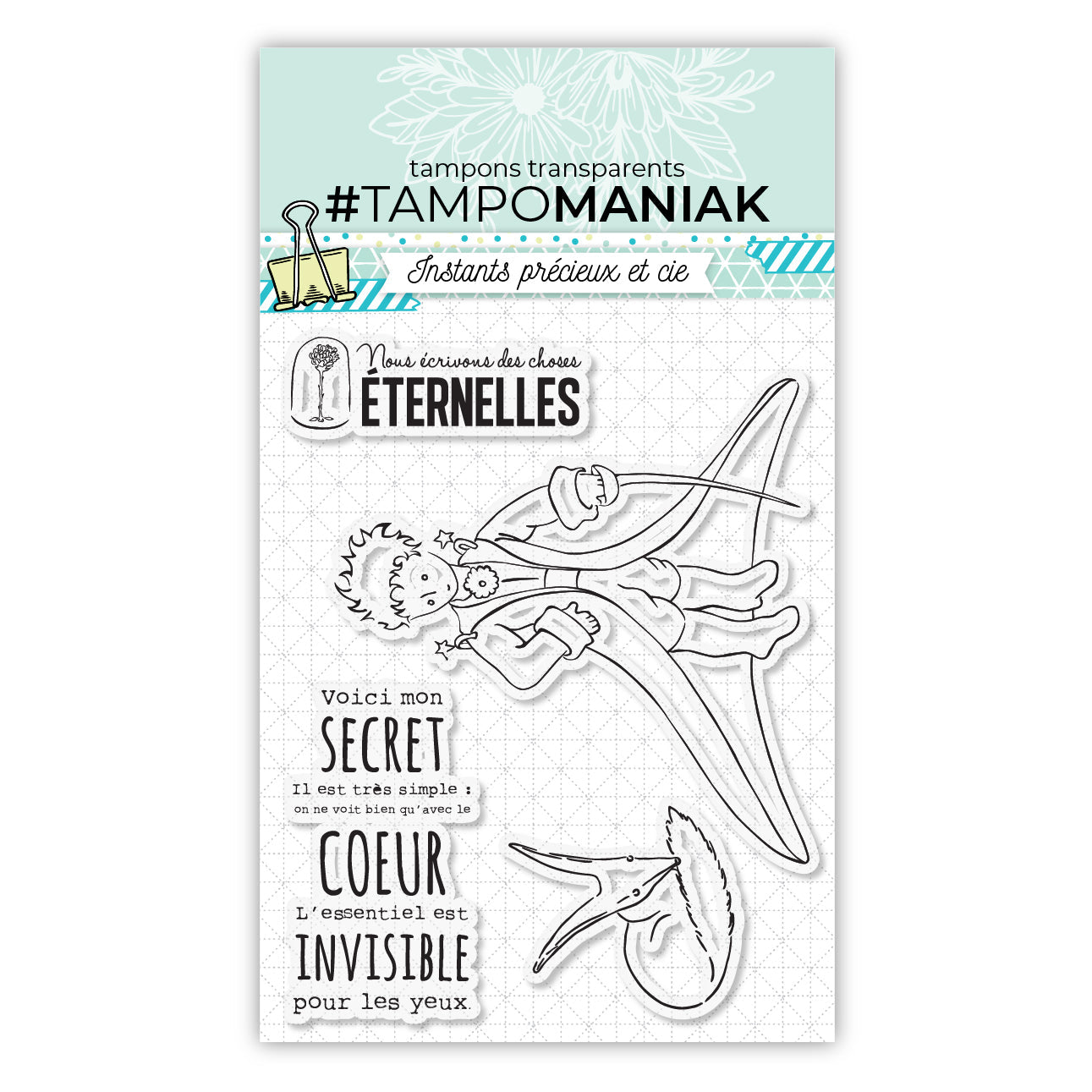 Le Petit Prince® - Sets de tampons clear Petit Prince - 10x15cm - CTM-0001