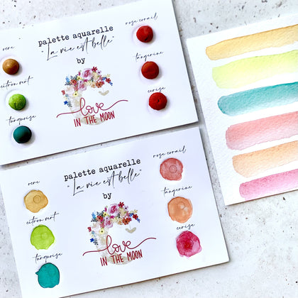 Palette aquarelle 