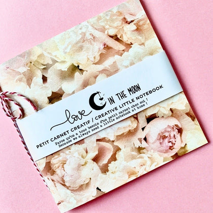Petit carnet créatif - V1Rose - Offert par LITM