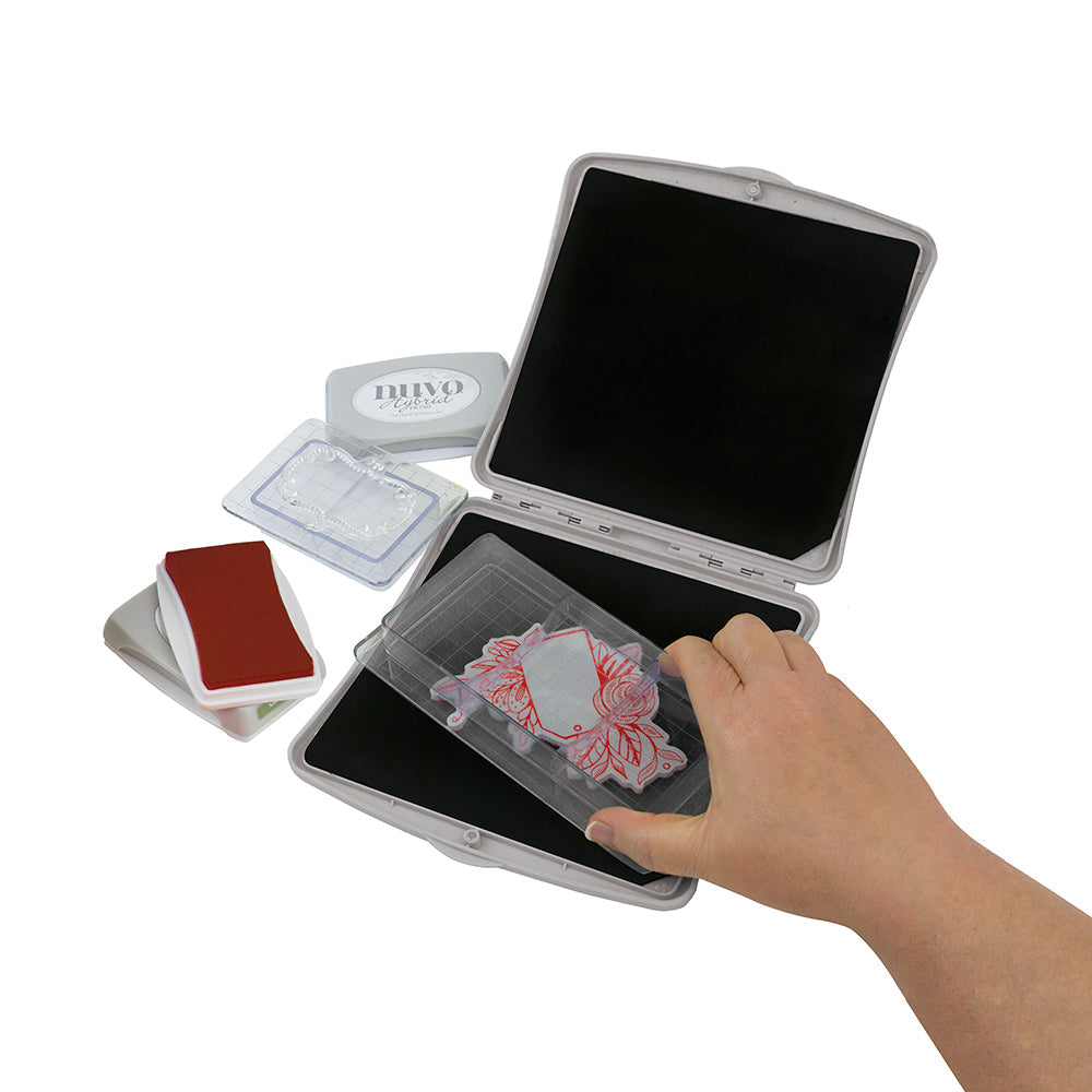 Tapis nettoyant NUVO pour tampons scrapbooking
