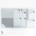 Tapis de découpe en verre A3