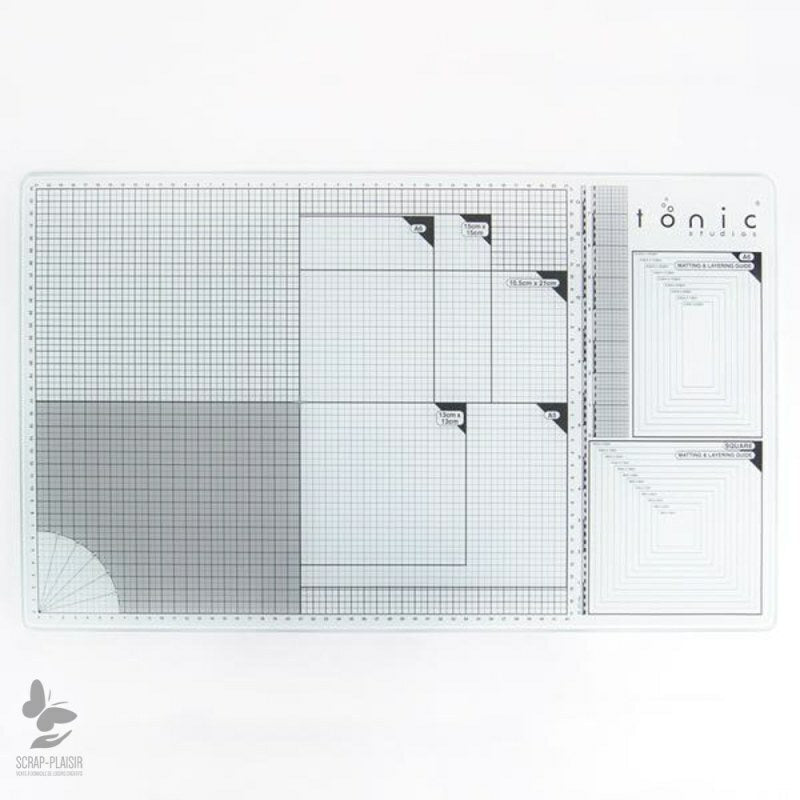 Tapis de découpe en verre A3