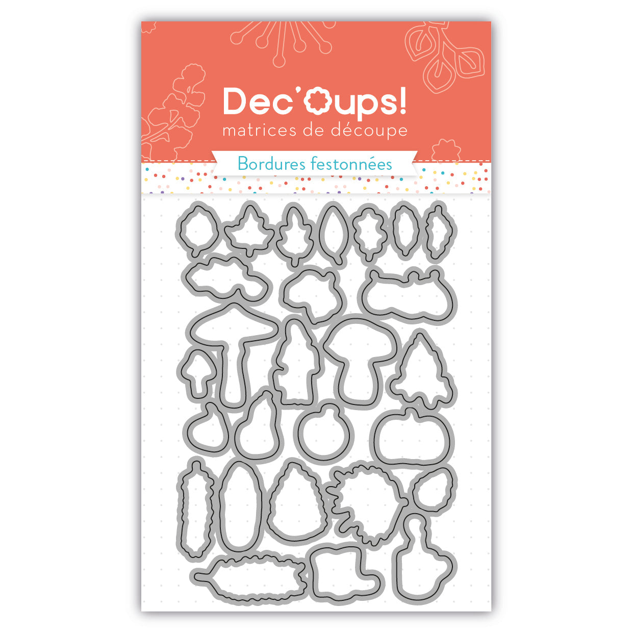 Matrices de découpe silhouette spécial automne - DCU-COMBO-02 -10x15cm