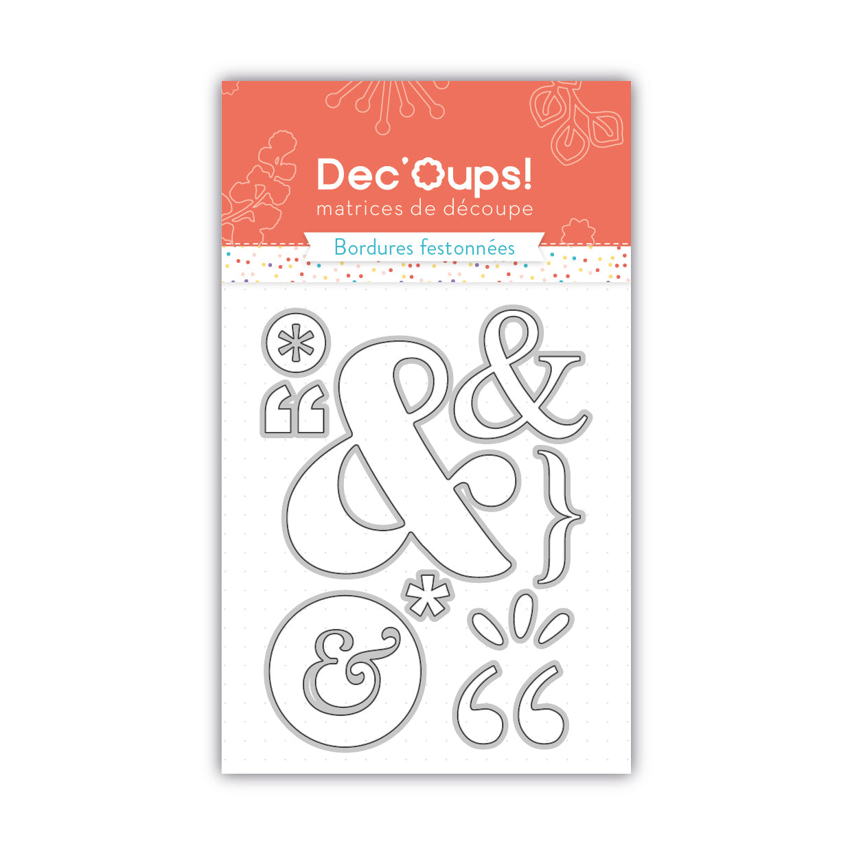 Matrices de découpe pour bullet journal, page de scrapbooking et mini-albums - 7,5x10cm