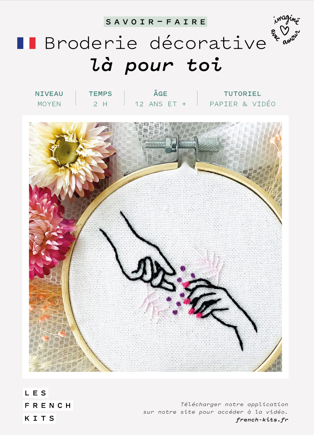 FRENCH KITS - BRODERIE DÉCORATIVE - LA POUR TOI