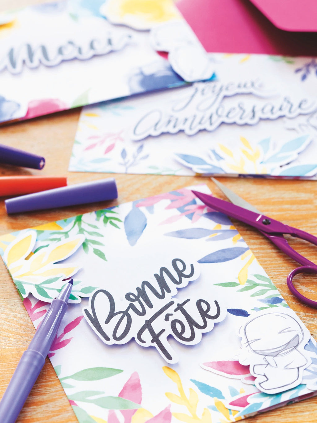 FRENCH'KITS - CARTES POSTALES - LES AQUARELLES