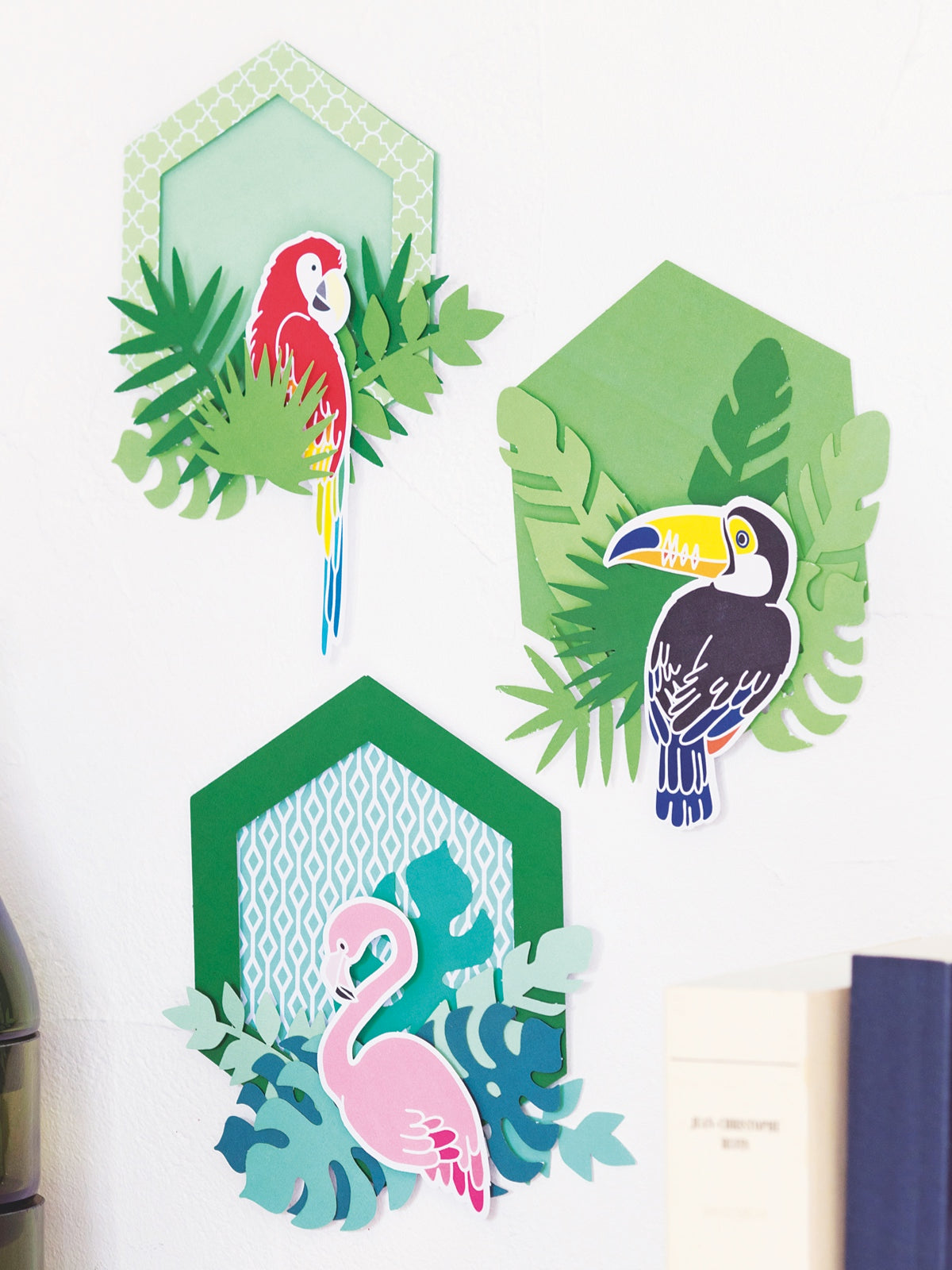 FRENCH'KITS - DÉCORATIONS MURALES - LES ANIMAUX TROPICAUX