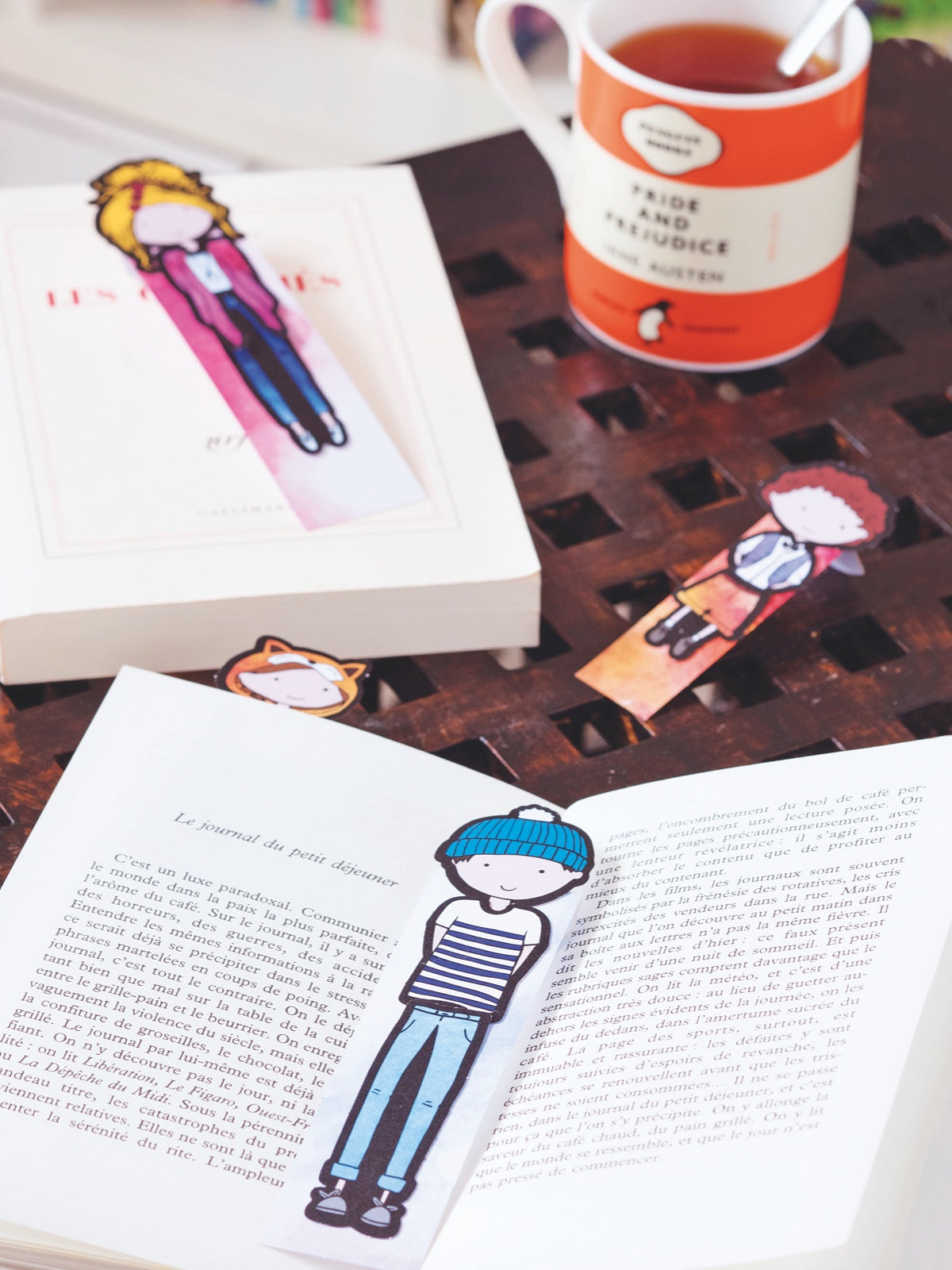 FRENCH'KITS - MARQUE PAGES - LA FAMILLE