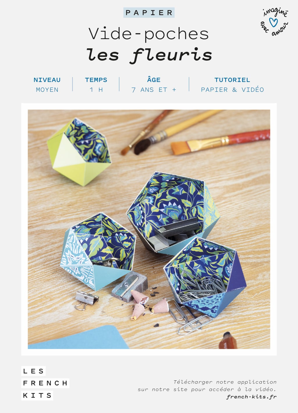 FRENCH'KITS - VIDE POCHES - LES FLEURIS