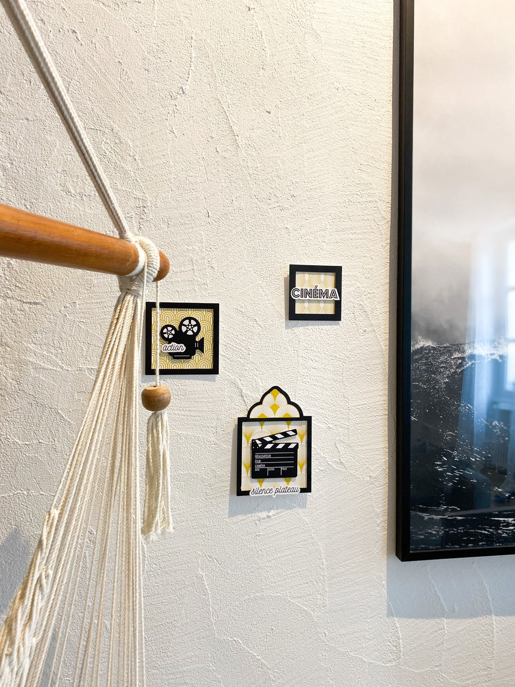 FRENCH'KITS - DÉCORATIONS MURALES - CADRE CINÉMA