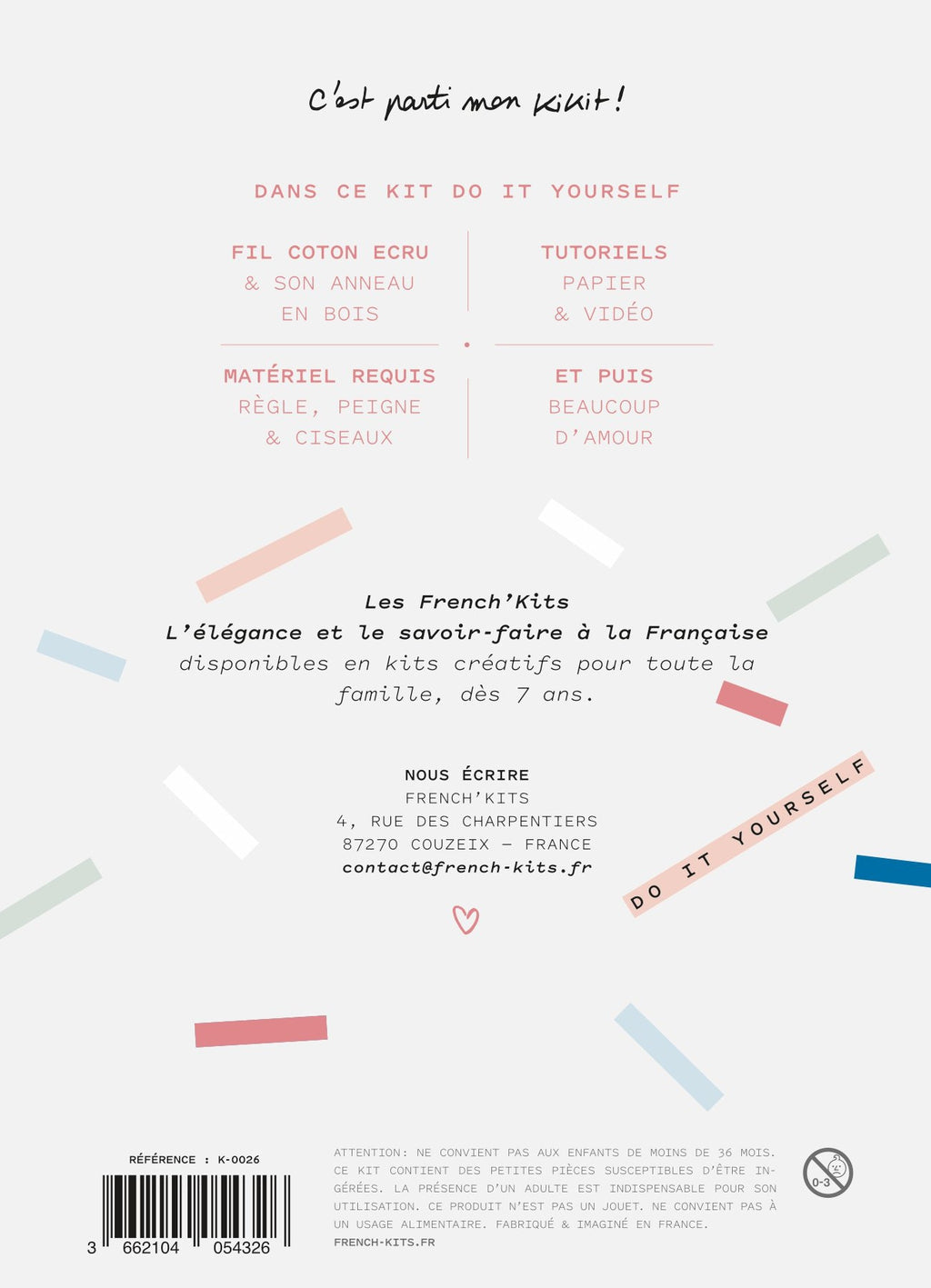 FRENCH'KITS - MACRAME - DÉCORATIONS - GRANDE PLUME