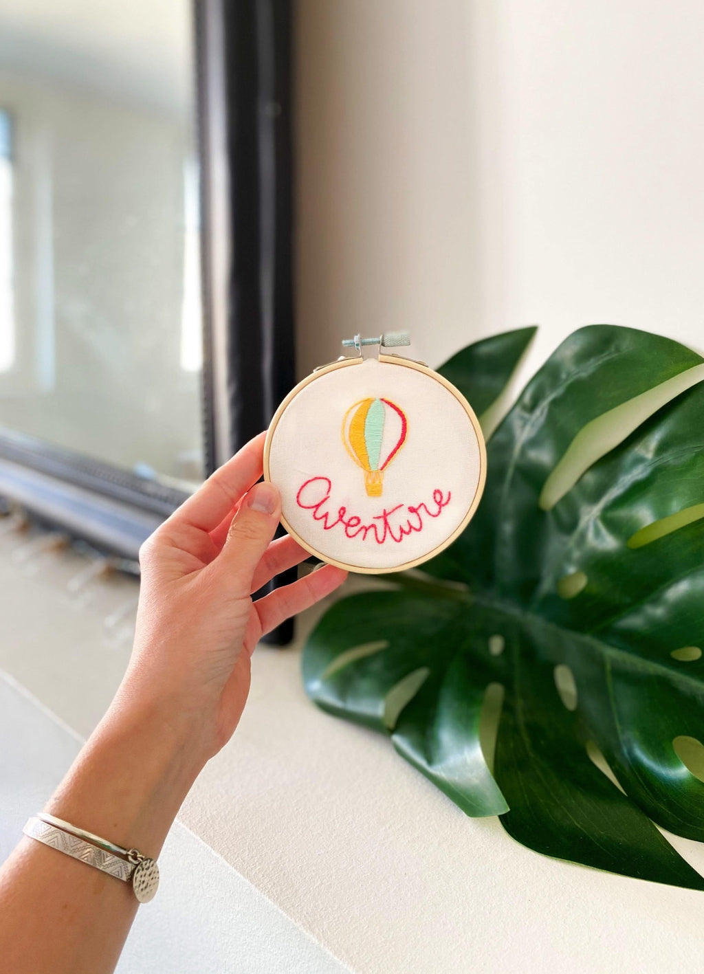 FRENCH'KITS - BRODERIE DÉCORATIVE - MONTGOLFIÈRE