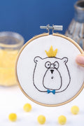 FRENCH'KITS - BRODERIE DÉCORATIVE - SA MAJESTÉ LOURS