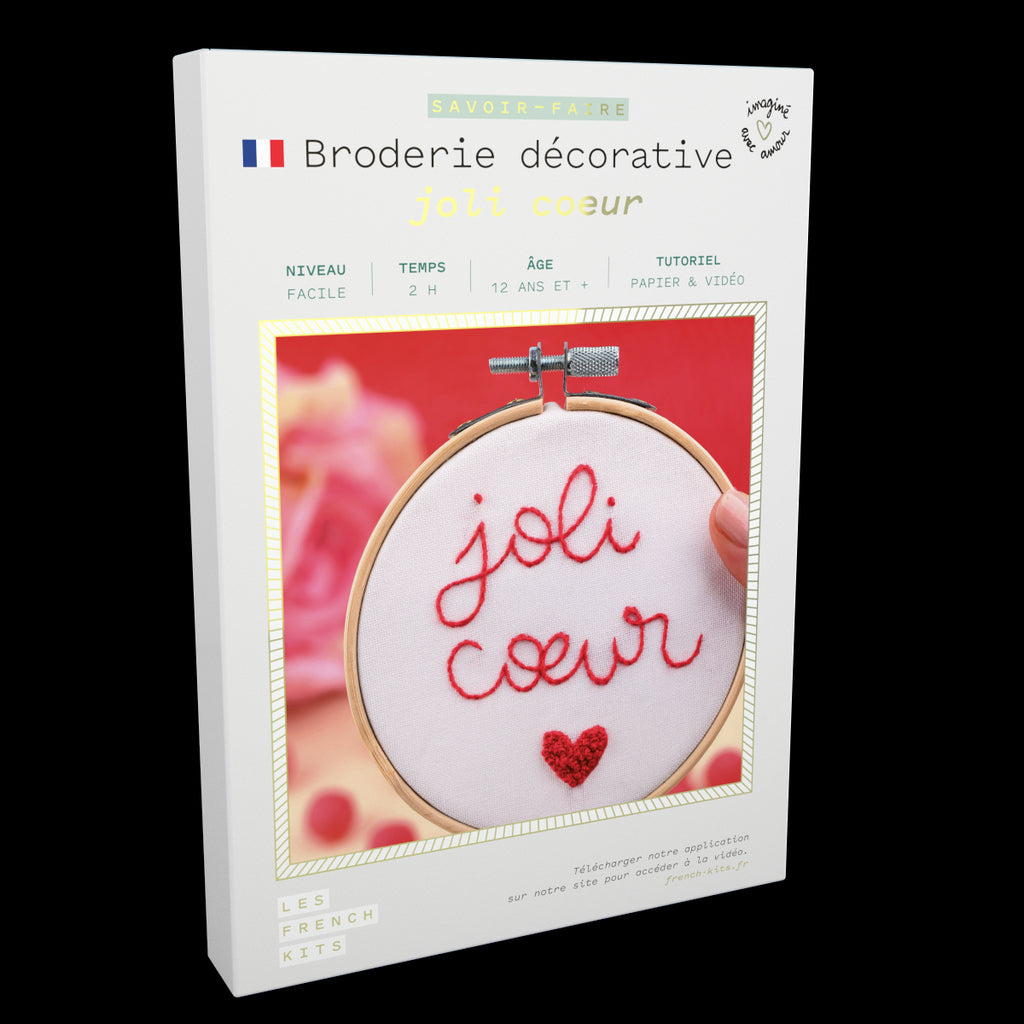 FRENCH'KITS - BRODERIE DÉCORATIVE - JOLI CUR