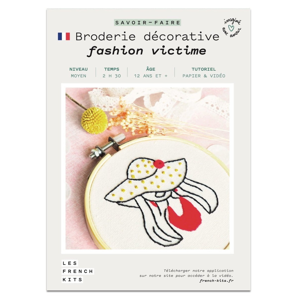 FRENCH KITS - BRODERIE DÉCORATIVE - FASHION VICTIME