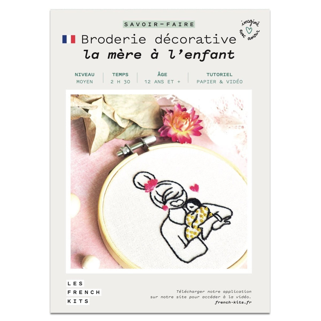 FRENCH KITS - BRODERIE DÉCORATIVE - LA MERE & L'ENFANT