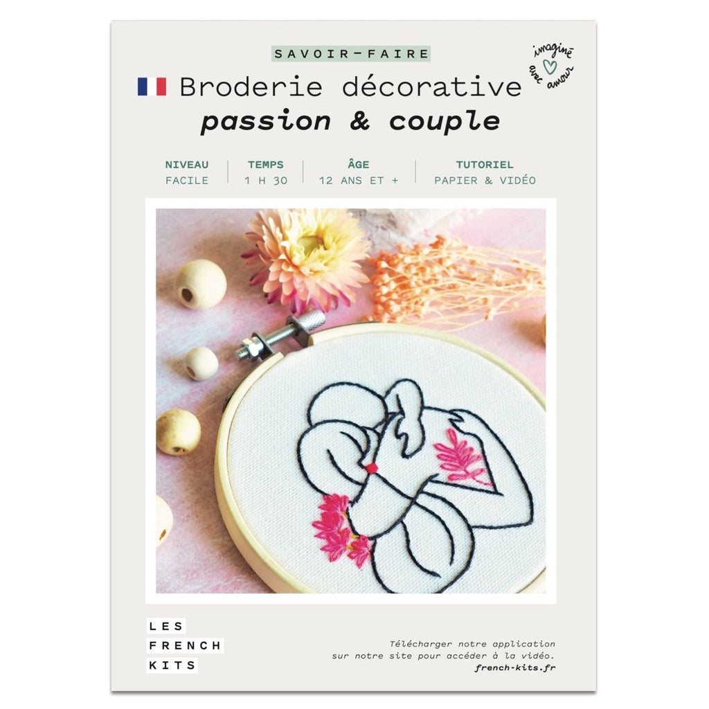 FRENCH KITS - BRODERIE DÉCORATIVE - PASSION & COUPLE