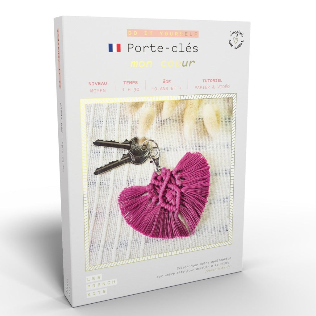 FRENCH KITS - MACRAME - PORTE CLÉS - MON CUR