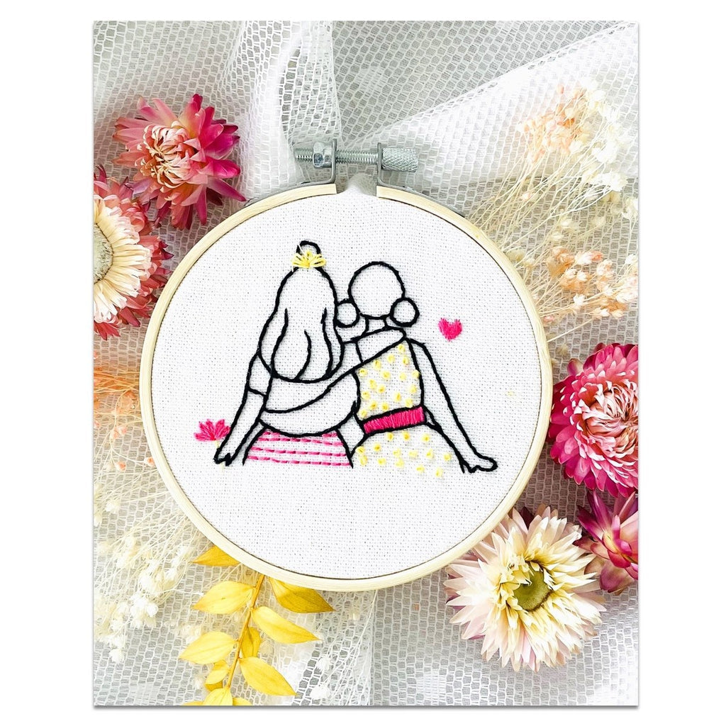 FRENCH KITS - BRODERIE DÉCORATIVE - MEILLEURES COPINES