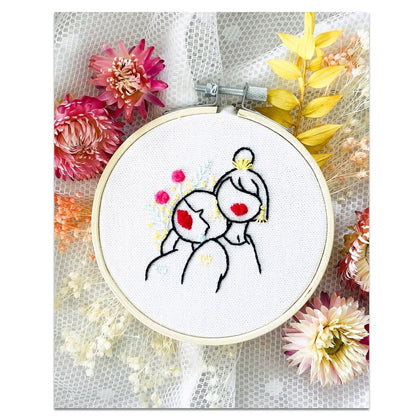 FRENCH KITS - BRODERIE DÉCORATIVE - TOUJOURS A TES COTES