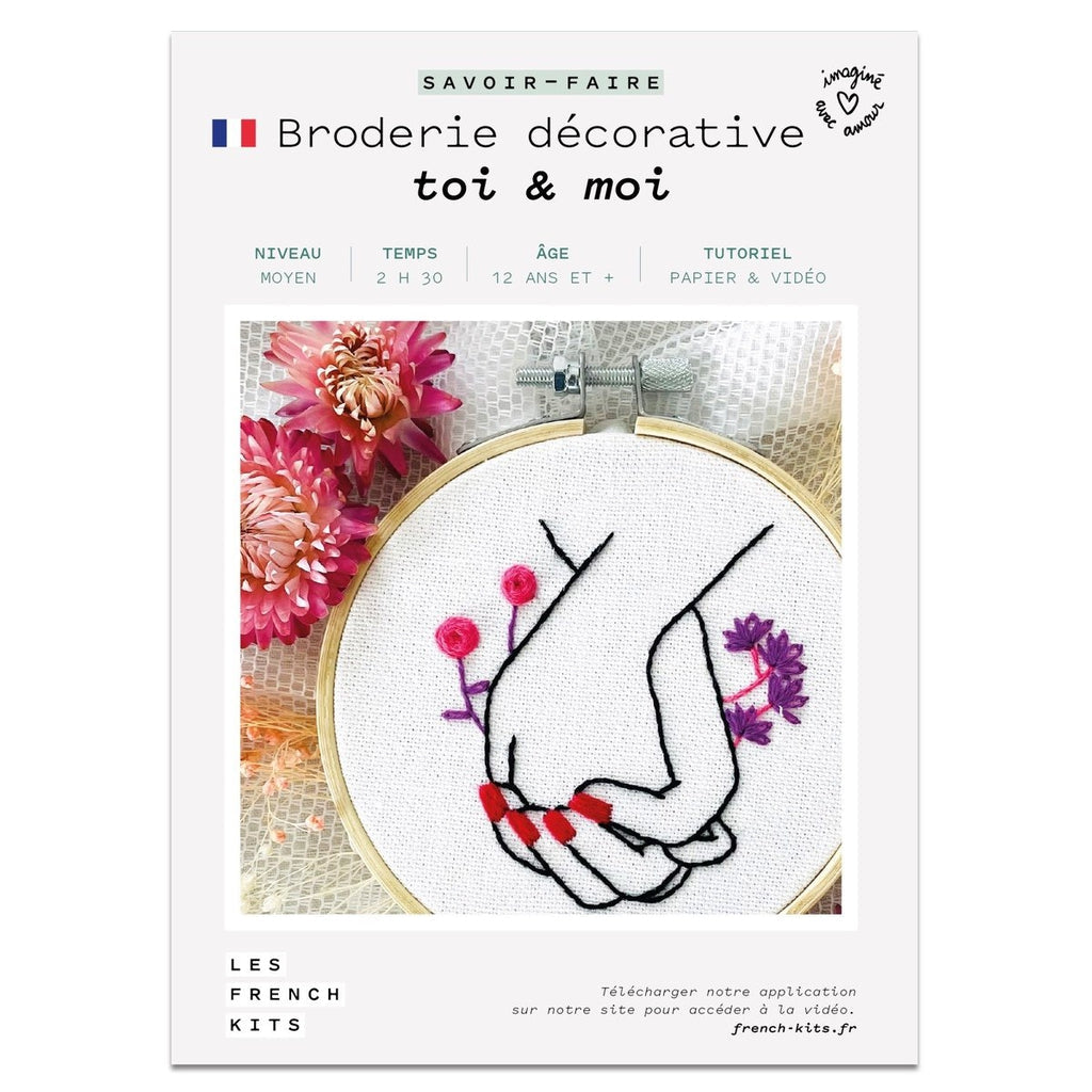 FRENCH KITS - BRODERIE DÉCORATIVE - TOI & MOI