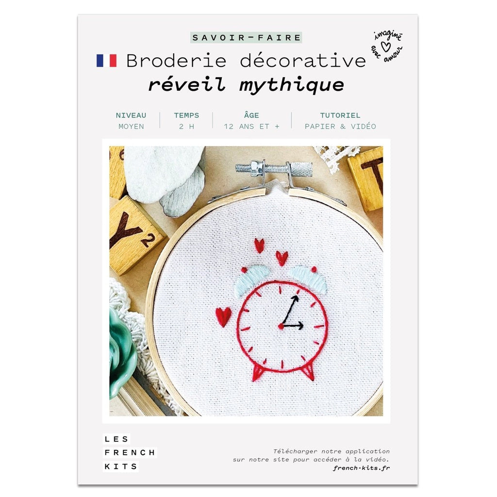 FRENCH KITS - BRODERIE DÉCORATIVE - REVEIL MYTHIQUE