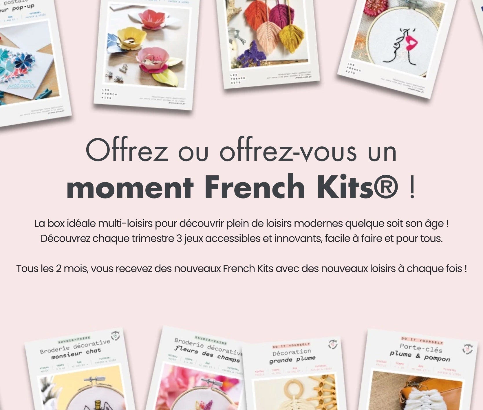 FRENCH KITS - BRODERIE DÉCORATIVE - LE POSTE DE RADIO