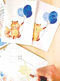 FRENCH KITS - AQUARELLE ARTISANALE - JOLI PETIT RENARD