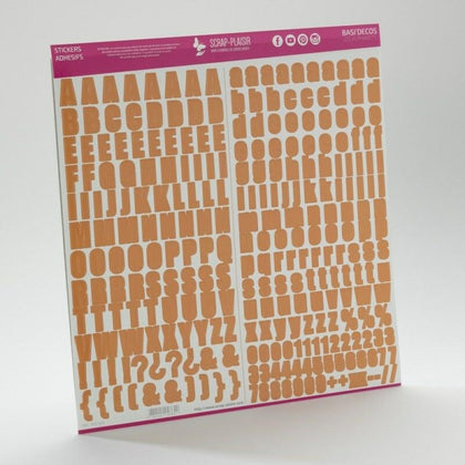 Stickers Basi'Decos Les Alphabets