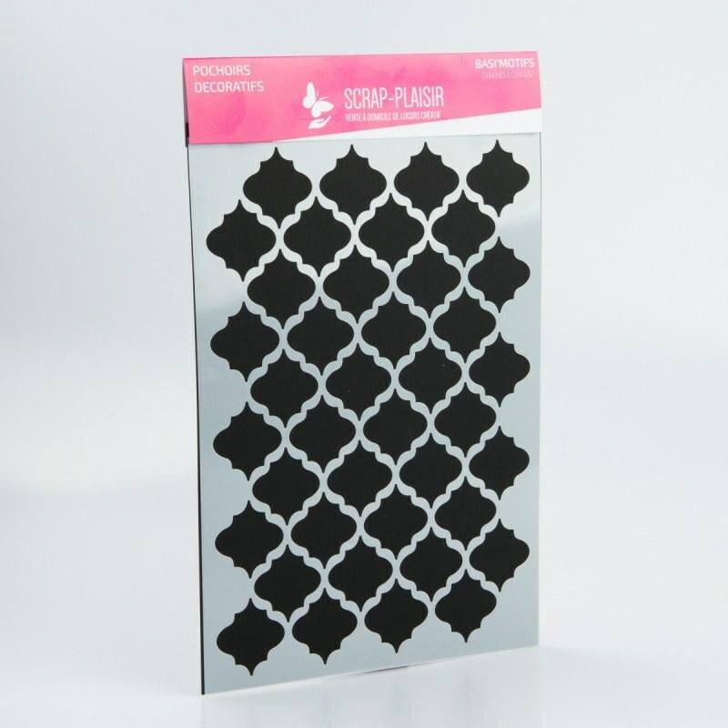 Grand pochoir décoratif Basi'Motifs - Moucharabie