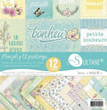 Set 12 papiers scrapbooking - Mon joli petit printemps - 250g/m2